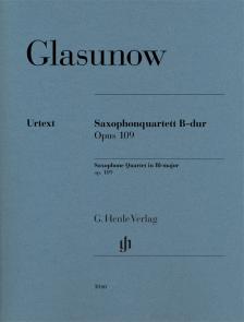 GLAZUNOV (GLASUNOW) - SAXOPHONQUARTETT B-DUR OP.109, STIMMEN