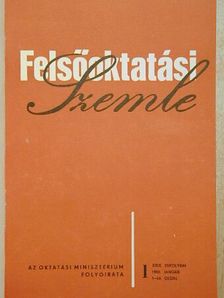 Felsőoktatási Szemle 1980. január-december [antikvár]