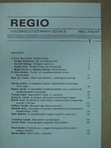 Arany A. László - Regio 1990. január [antikvár]