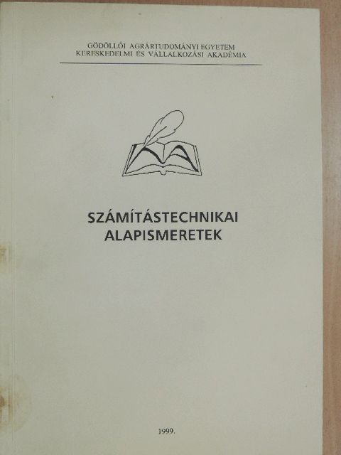 Számítástechnikai alapismeretek [antikvár]