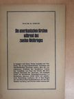 Walter M. Horton - Die amerikanischen Kirchen während des zweiten Weltkrieges [antikvár]