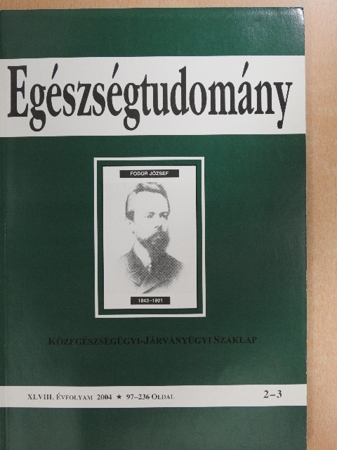 Dura Gyula - Egészségtudomány 2004/2-3. [antikvár]