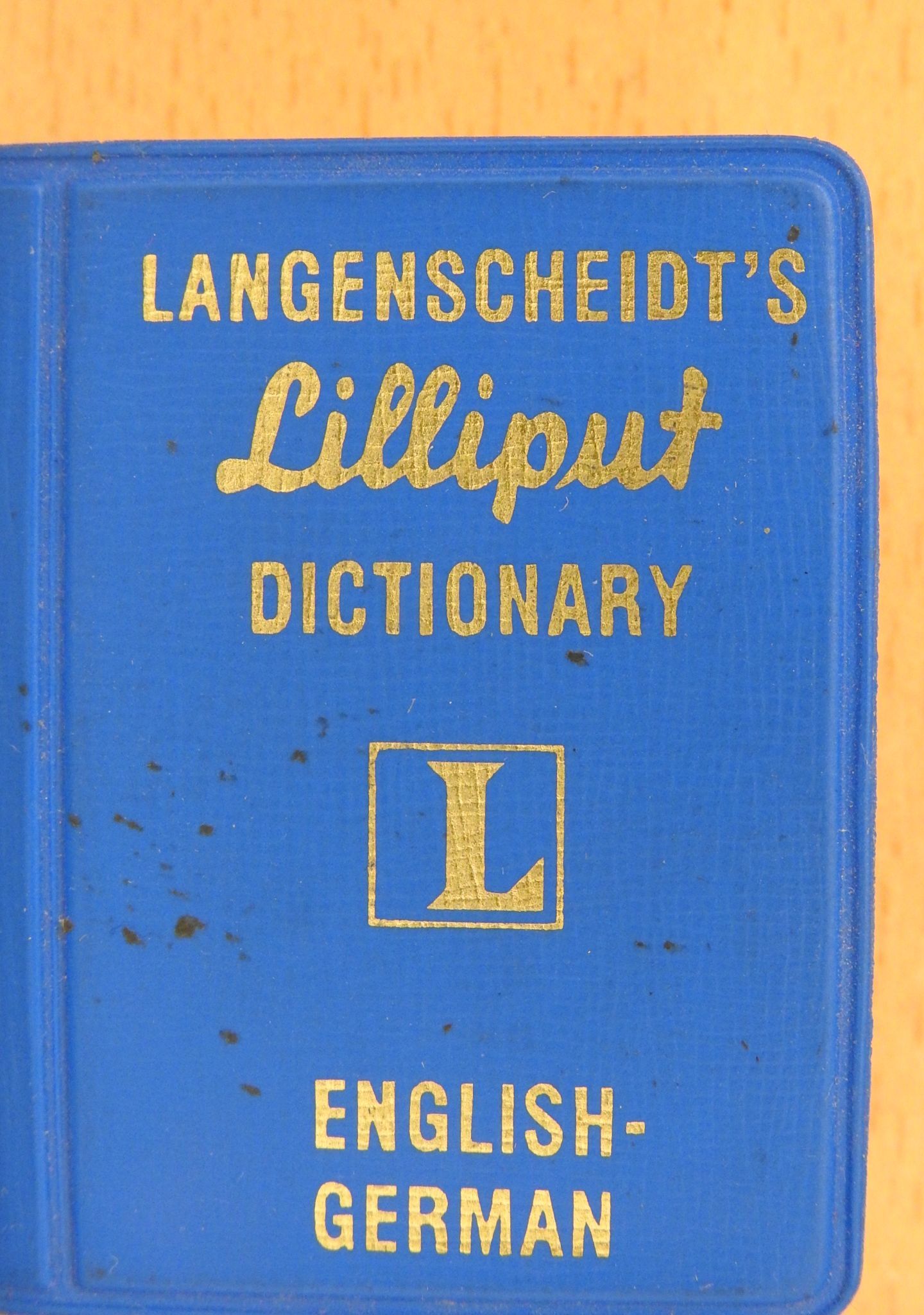 Langenscheidt's Lilliput Dictionary English-German (minikönyv) [antikvár]