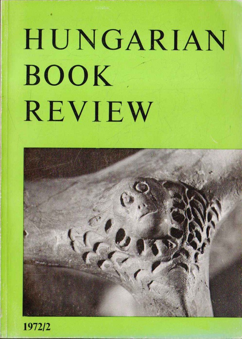 GERA GYÖRGY - Hungarian Book Review Vol. XIV. No. 2 [antikvár]