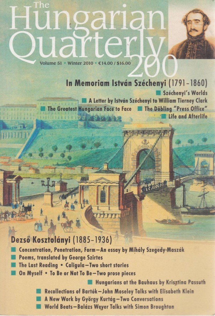 Zachár Zsófia - The Hungarian Quarterly Volume 51. Winter 2010 [antikvár]