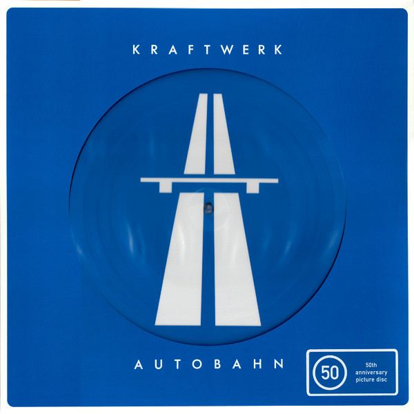 KRAFTWERK - AUTOBAHN LP KRAFTWERK - 50th ANNIVERSAEY PICTURE DISC