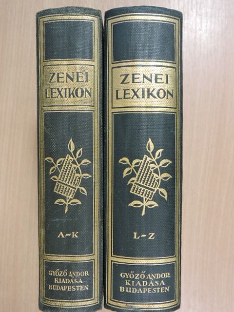 Adler Guido - Zenei Lexikon I-II. [antikvár]