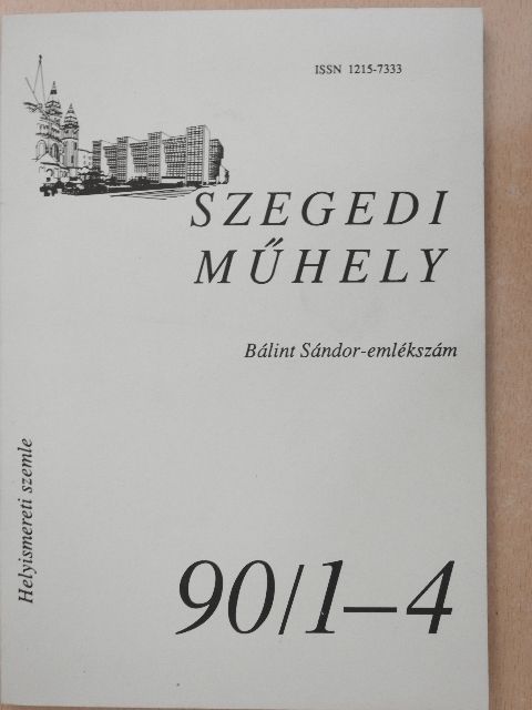 Apró Ferenc - Szegedi műhely 1990/1-4. [antikvár]