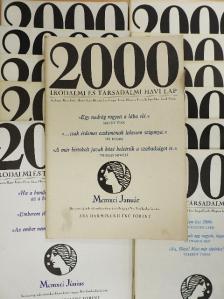 Diószegi Olga - 2000 1991. január-december [antikvár]