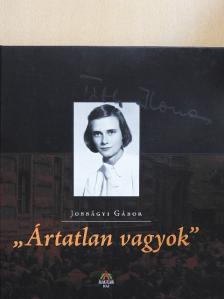 Jobbágyi Gábor - "Ártatlan vagyok" [antikvár]