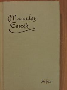 Thomas Babington Macaulay - Esszék [antikvár]
