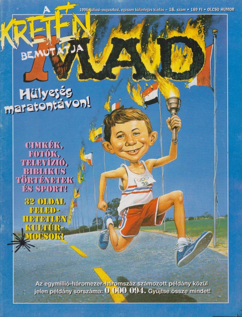 Mad 1996 júliusi-augusztusi 18. szám [antikvár]