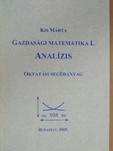 Kis Márta - Gazdasági matematika I. [antikvár]