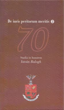 Studia in honorem István Balogh [antikvár]
