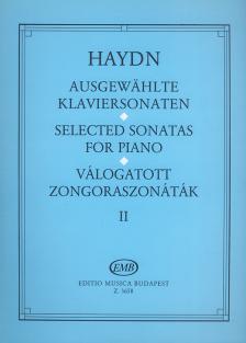 HAYDN J. - VÁLOGATOTT ZONGORASZONÁTÁK II (HERNÁDI LAJOS)