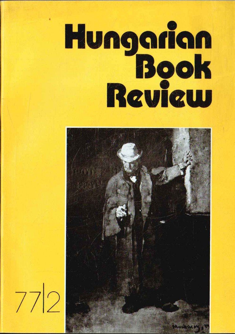 GERA GYÖRGY - Hungarian Book Review Vol. XIX. No. 2 [antikvár]