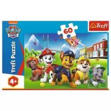 Trefl: Mancs őrjárat, Kutyik Kaland-öbölben  60 darabos puzzle