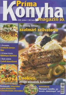 Hargitai György - Príma Konyha magazin 2008. október [antikvár]
