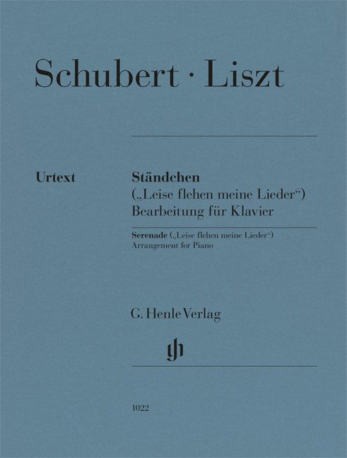 SCHUBERT / LISZT - STÄNDCHEN (LEISE FLEHEN MEINE LIEDER) - BEARBEITUNG FÜR KLAVIER