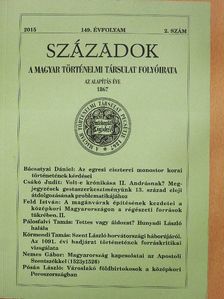 Bácsatyai Dániel - Századok 2015/2. [antikvár]