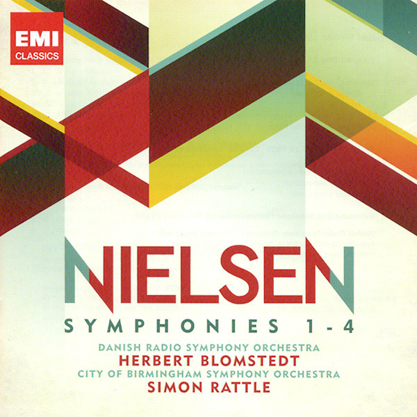 NIELSEN - SYMPHONIES 1-4 2CD RATTLE