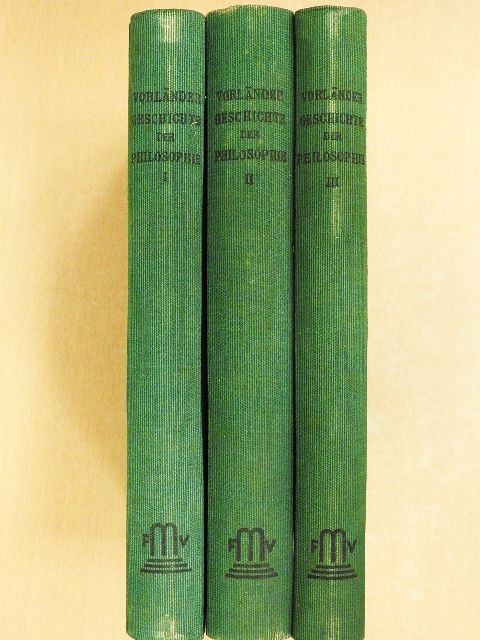 Karl Vorländer - Geschichte der Philosophie I-III. [antikvár]