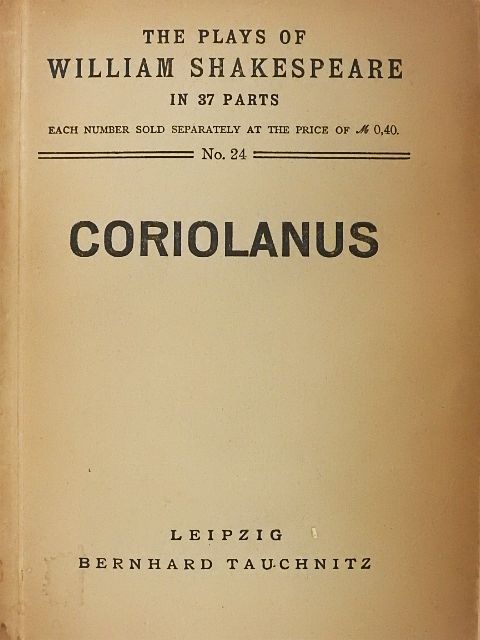 William Shakespeare - Coriolanus [antikvár]