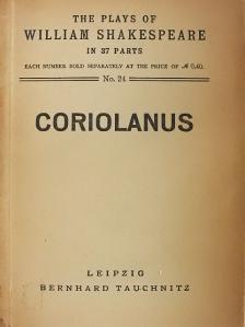 William Shakespeare - Coriolanus [antikvár]