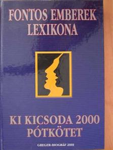 Ki kicsoda 2000 Pótkötet [antikvár]