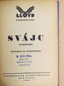 Svájc [antikvár]