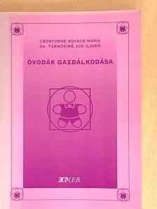 Csontosné Kovács Mária - Óvodák gazdálkodása [antikvár]