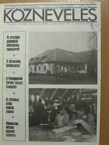Köznevelés 1987. (nem teljes évfolyam) [antikvár]