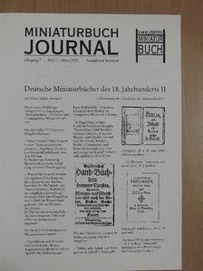 Dr. Reinhold Janus - Miniaturbuch Journal 2000/1-4. [antikvár]