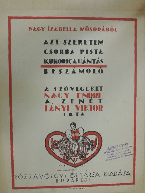 Lányi Viktor - Kukoricahántás [antikvár]