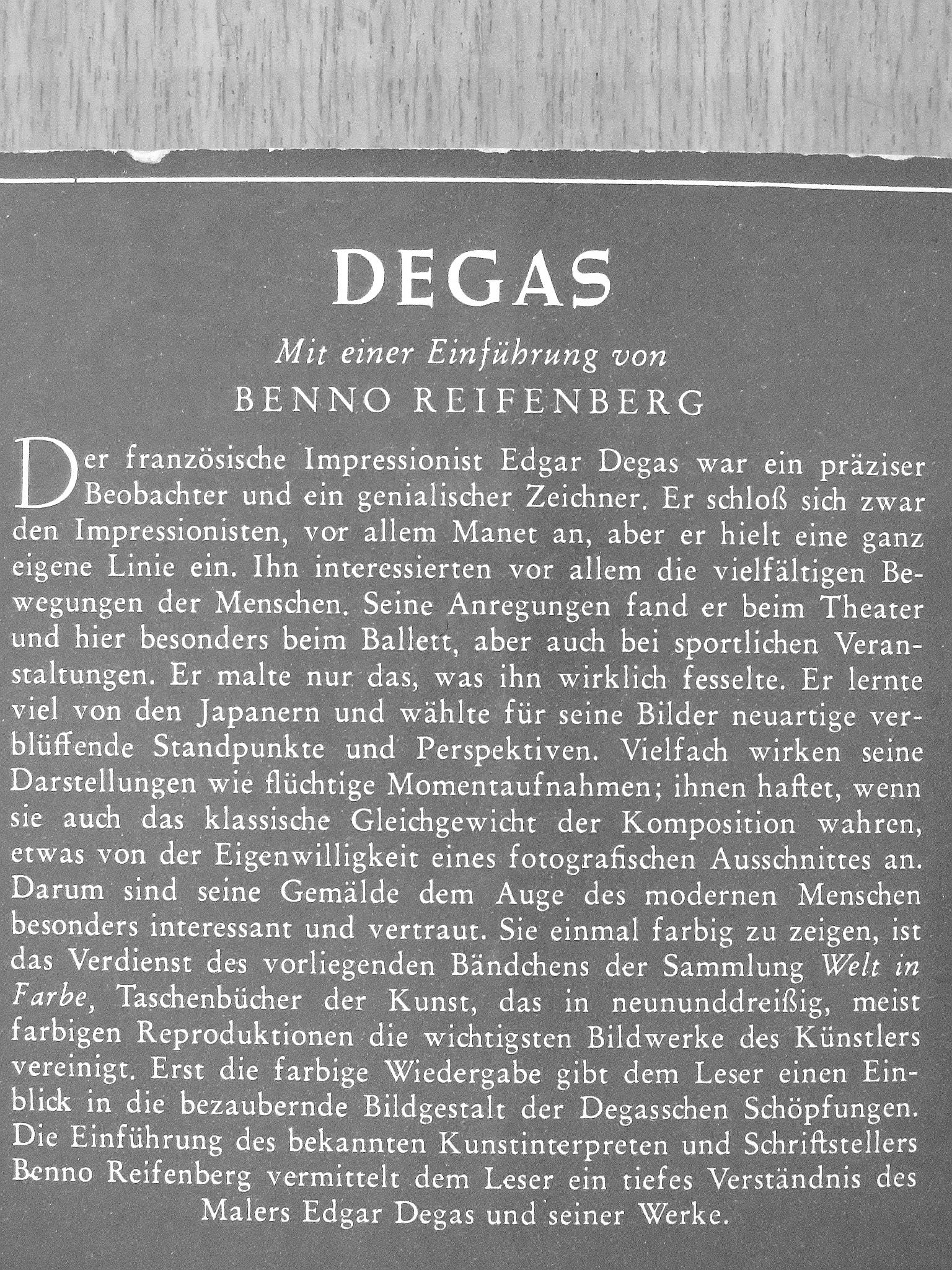 Edgar-Hilaire-Germain Degas [antikvár]