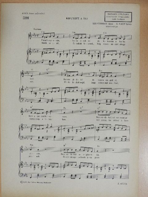 S. Nagy István - Kifutott a tej [antikvár]