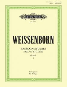 WEISSENBORN - FAGOTT-STUDIEN OP.8 I FÜR ANFAENGER