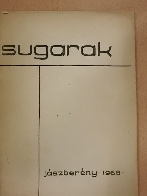 Balla Gábor Tamás - Sugarak [antikvár]