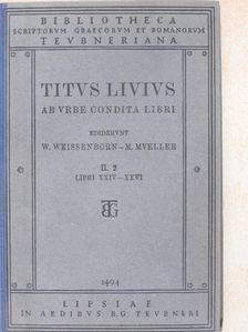 Titi Livii - Ab urbe condita libri II. (töredék) [antikvár]
