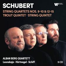 SCHUBERT - STRING QUINTET 5CD ALBAN BERG QUARTETT