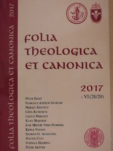 Davide Cito - Folia Theologica et Canonica 2017 [antikvár]