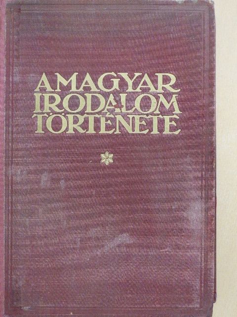 Endrődi Sándor - A magyar irodalom története 1900-ig [antikvár]