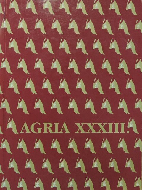 B. Gál Edit - Agria XXXIII. [antikvár]