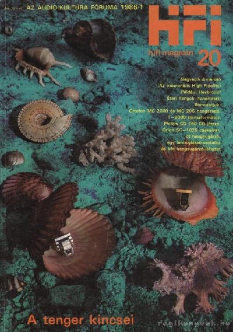 DARVAS LÁSZLÓ - Hifi Magazin 20. 1986/1. [antikvár]