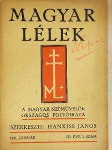 Aldobolyi Nagy Miklós - Magyar Lélek 1941. január [antikvár]