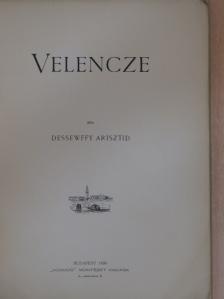 Dessewffy Arisztid - Velencze II. (töredék) [antikvár]