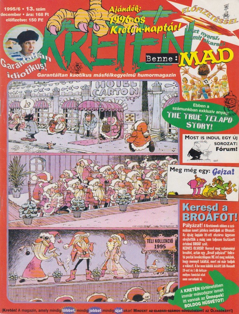 Kretén 1995/6 13. szám [antikvár]