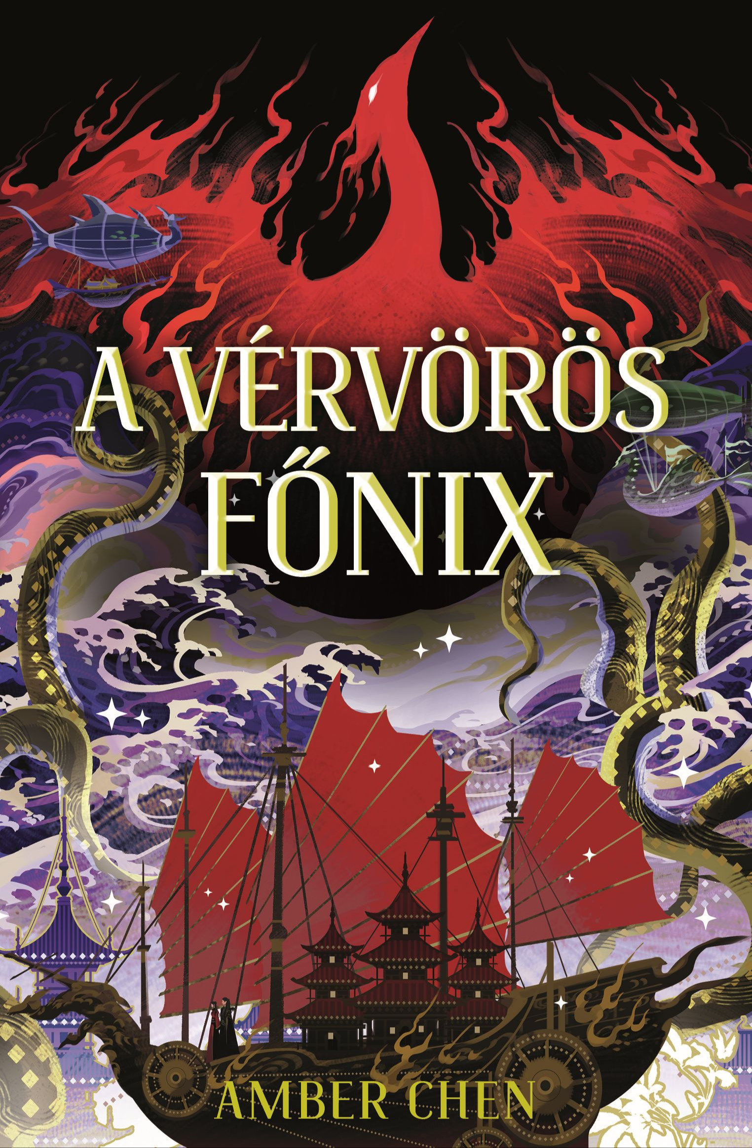 Amber Chen - A vérvörös főnix [eKönyv: epub, mobi]