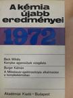 Beck Mihály - A kémia újabb eredményei 9. [antikvár]