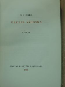 Jan Drda - Úrkeze városka [antikvár]